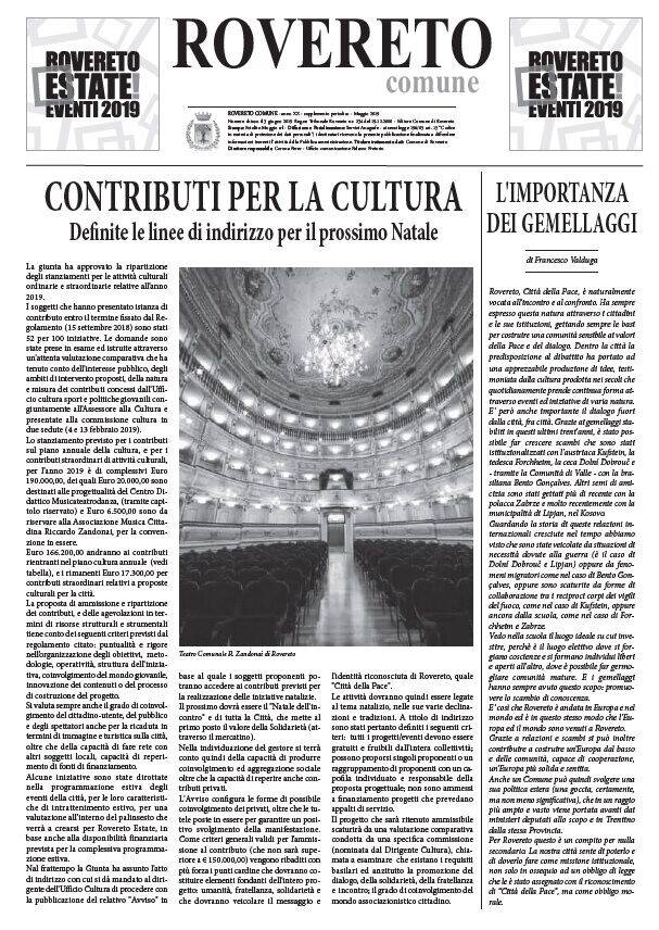 frontespizio notiziario