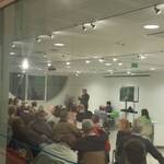 esterno sala riunioni dell'urban center