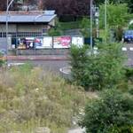 il cantiere all'apertura ore 8 e trenta