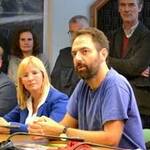 Il capitano Neri alla conferenza stampa